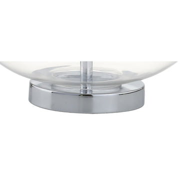 Cecile 25.5" Glass Teardrop LED Table Lamp - JONATHAN Y